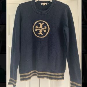 Tory Burch Logo Sweater